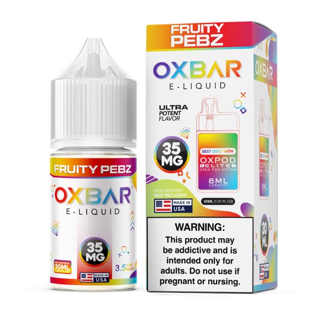 POD JUICE X OXBAR SALT E - LIQUID 30ML BOTTLE - Image 6