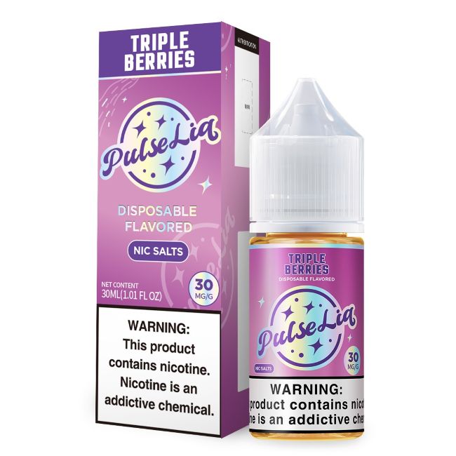 PULSE LIQ BY GEEK BAR SALT E-LIQUID JUICE 30ML BOTTLE - Image 9