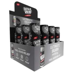 VIVAZEN2XSHOT_111 VIVA ZEN ULTIMATE SILVER MIT 80MG 15ML KRATOM SHOT 12CT/ BOX