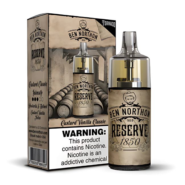 BEN NORTHON BY TORNADO 5% DISPOSABLE (60ML) 10K PUFFS 6CT/ BOX - Image 4