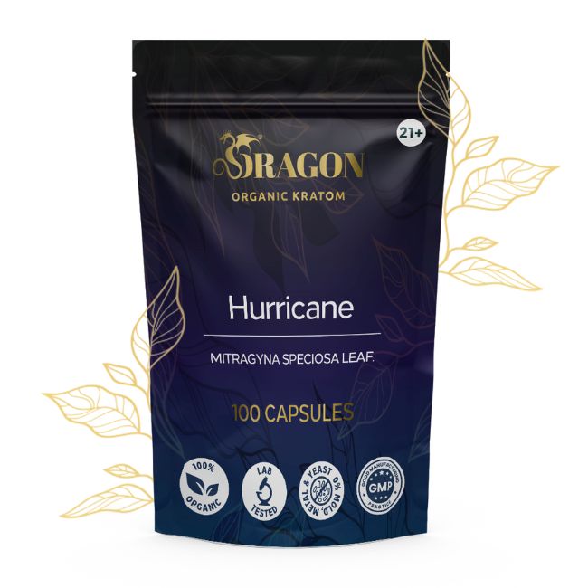 DRAGON ORGANIC KRATOM 100CT/ CAPSULES BAG - Image 7