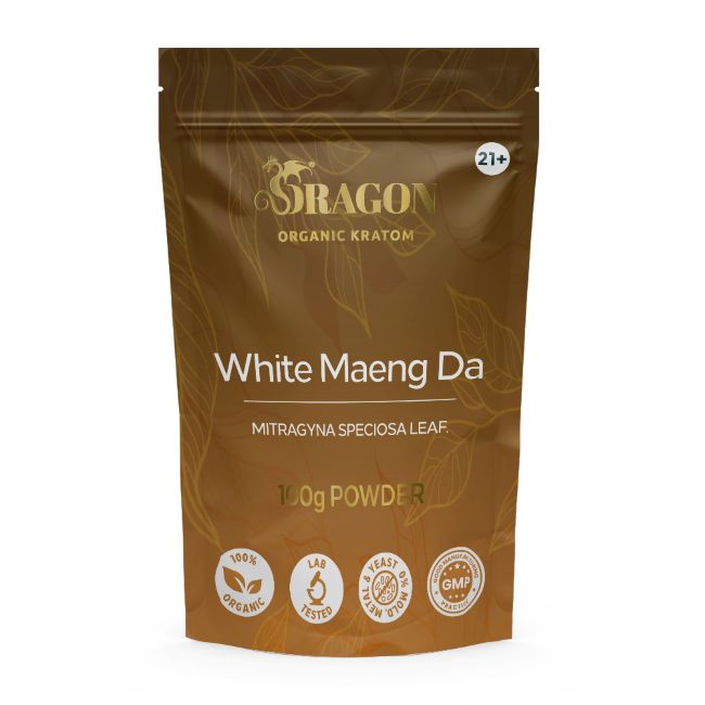 DRAGON ORGANIC KRATOM 100GM POWDER BAG - Image 3