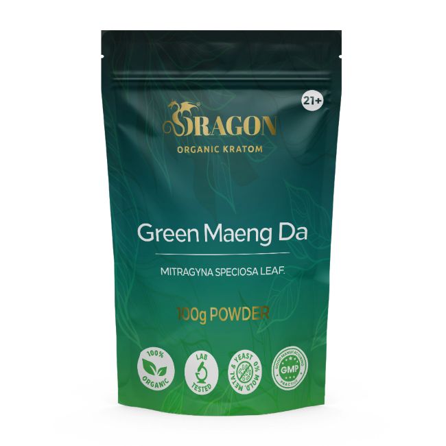 DRAGON ORGANIC KRATOM 100GM POWDER BAG - Image 4