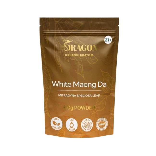 DRAGON ORGANIC KRATOM 250GM POWDER BAG - Image 2