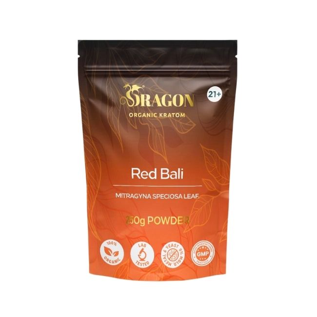 DRAGON ORGANIC KRATOM 250GM POWDER BAG - Image 3