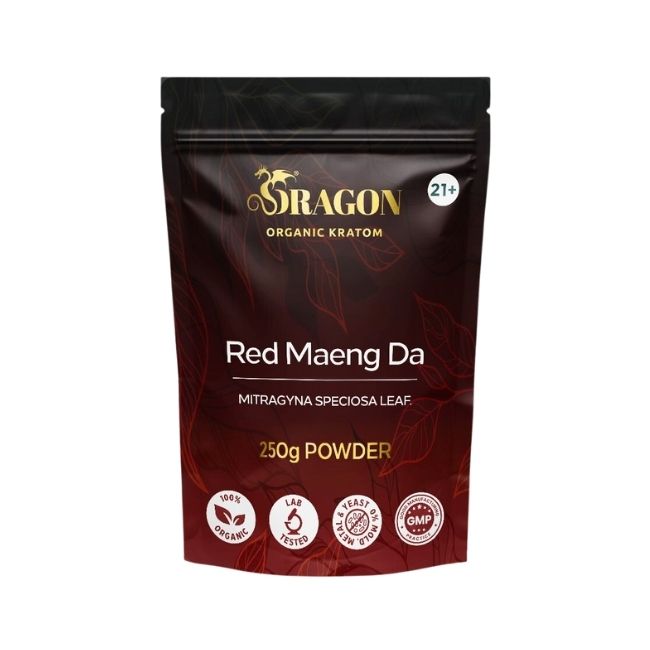 DRAGON ORGANIC KRATOM 250GM POWDER BAG - Image 4