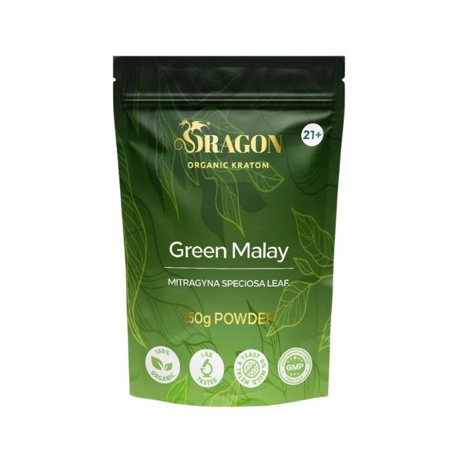 DRAGON ORGANIC KRATOM 250GM POWDER BAG - Image 5