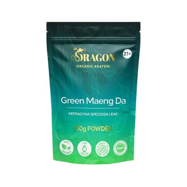 DRAGON ORGANIC KRATOM 250GM POWDER BAG - Image 6
