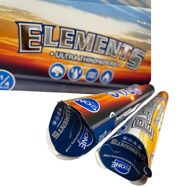 ELEMENTS 1 1/4 PRE ROLLED CONES 6PK 32CT/ BOX - Image 4
