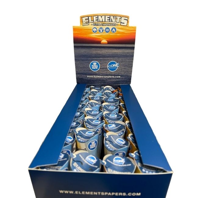 ELEMENTS KING SIZE PRE ROLLED CONES 3PK 32CT/ BOX - Image 2