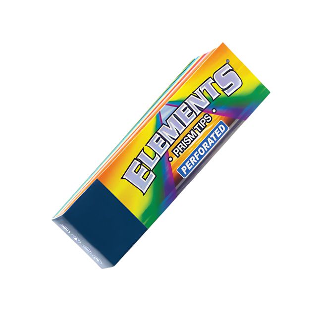 ELEMENTS SMOOTH GRAIN CUT PRISM PERFORATED TIPS 50CT/ BOX - Image 2