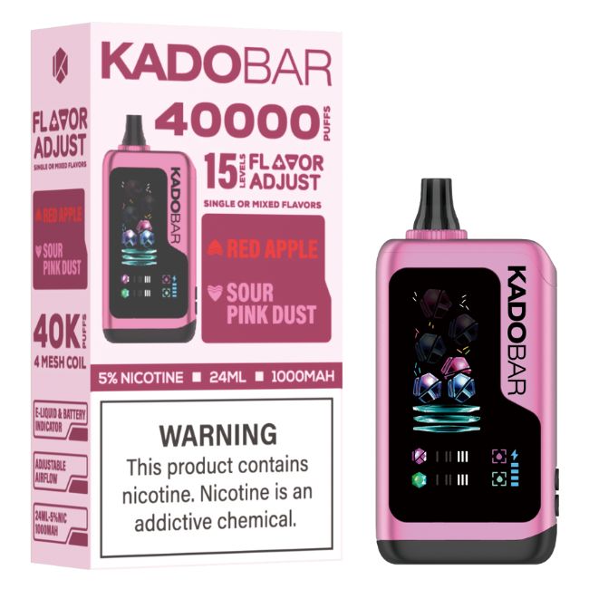 KADO BAR FLAVOR ADJUST 5% DISPOSABLE (120ML) 40K PUFFS 5CT/ BOX - Image 3