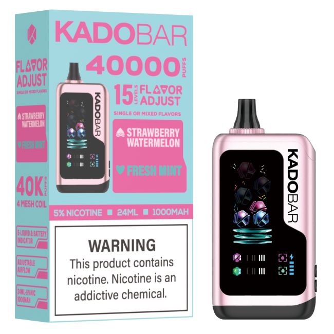 KADO BAR FLAVOR ADJUST 5% DISPOSABLE (120ML) 40K PUFFS 5CT/ BOX - Image 4