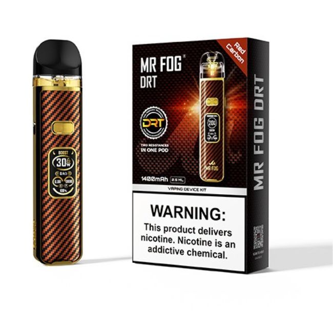 MR FOG DRT 1400mAH (2.5ML) VAPING DEVICE KIT - Image 5