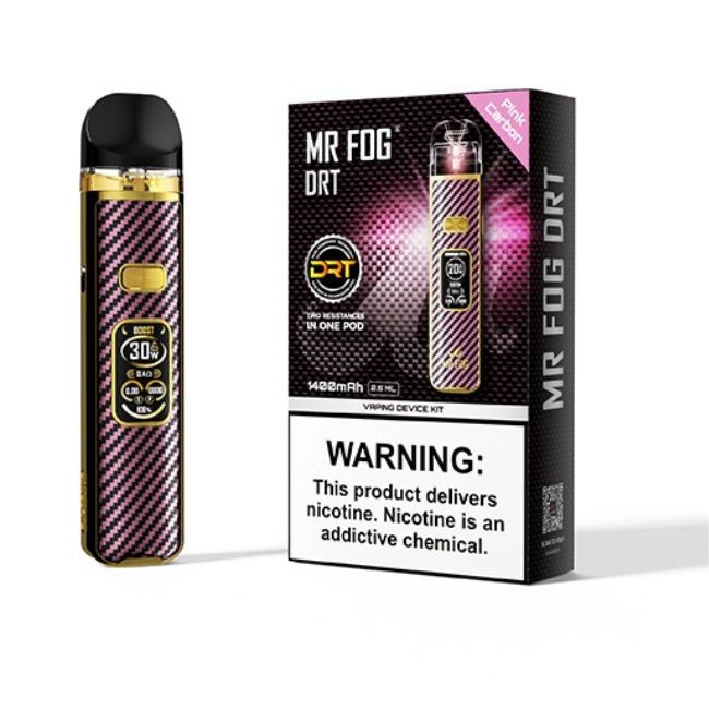 MR FOG DRT 1400mAH (2.5ML) VAPING DEVICE KIT - Image 6