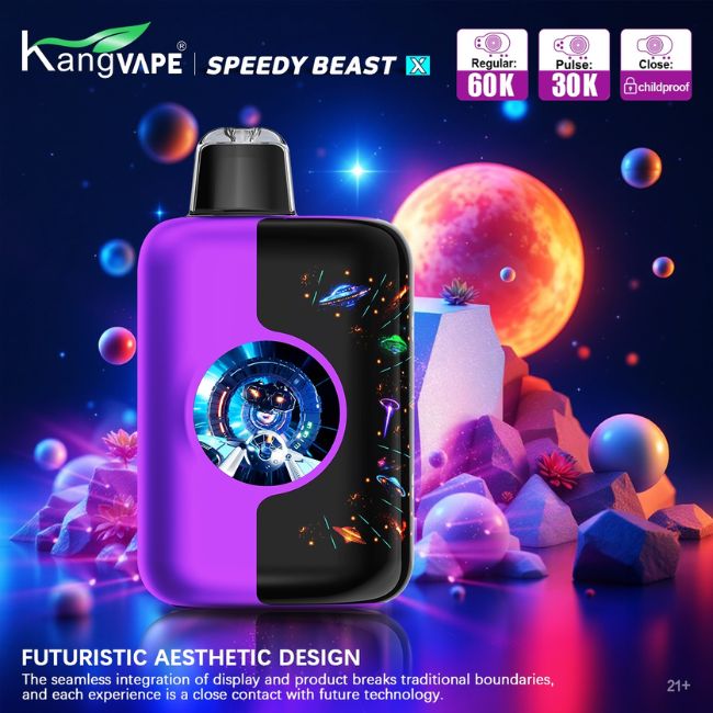 KANGVAPE SPEEDY BEAST X 3% DISPOSABLE (100ML) PULSE MODE - 30K & REG. MODE - 60K PUFFS 5CT/ BOX - Image 2