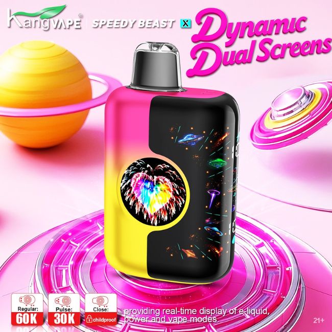 KANGVAPE SPEEDY BEAST X 3% DISPOSABLE (100ML) PULSE MODE - 30K & REG. MODE - 60K PUFFS 5CT/ BOX - Image 8