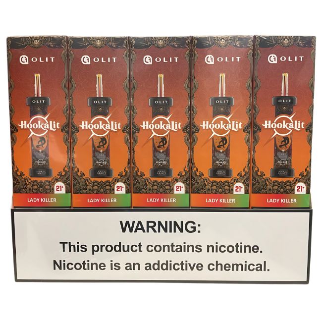 OLIT HOOKALIT 3.5% DISPOSABLE (200ML) 40K PUFFS 5CT/ BOX - Image 3