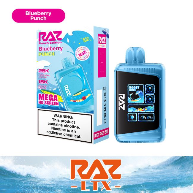 RAZ LTX PUNCH EDITION 5% DISPOSABLE (80ML) 25K PUFFS 5CT/ BOX - Image 6