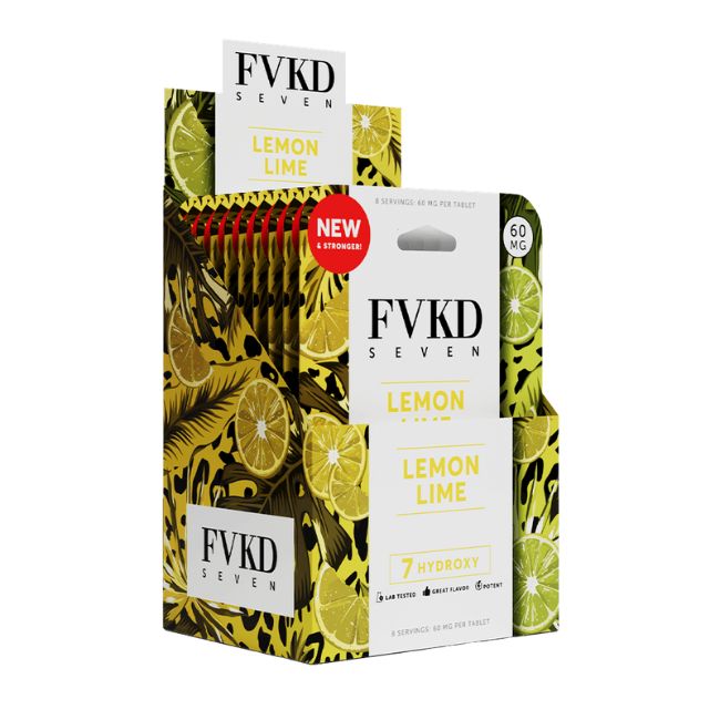 FVKD 7 HYDROXY KRATOM EXTRACT 60MG PER TABLET 4CT/10PK - Image 2