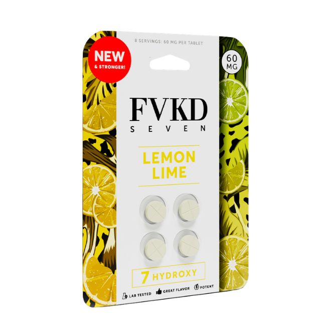 FVKD 7 HYDROXY KRATOM EXTRACT 60MG PER TABLET 4CT/10PK - Image 6