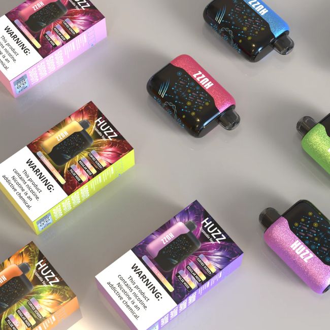 HUZZ 5% DISPOSABLE (90ML) REG. MODE - 50K & PULSE. MODE - 25K PUFFS 5CT/ BOX - Image 7