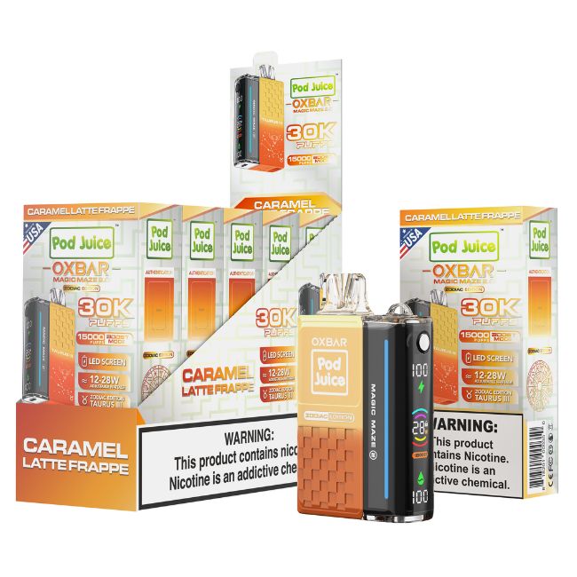 OXBAR ZODIAC MAGIC MAZE 2.0 5% POD JUICE DISPOSABLE (65ML) 30K PUFFS 5CT/ BOX - Image 4