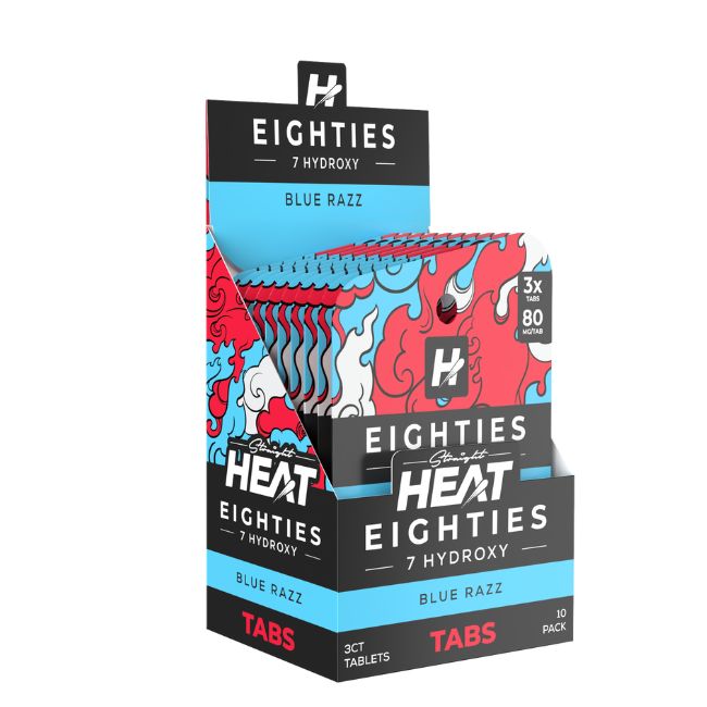 STRAIGHT HEAT EIGHTIES 7-HYDROXY 80MG PER TABLET 3CT/10PK - Image 2