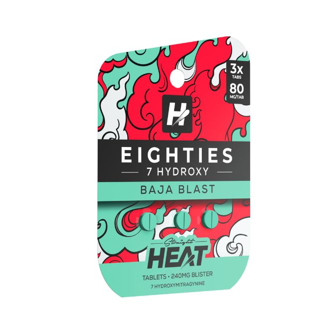 STRAIGHT HEAT EIGHTIES 7-HYDROXY 80MG PER TABLET 3CT/10PK - Image 5