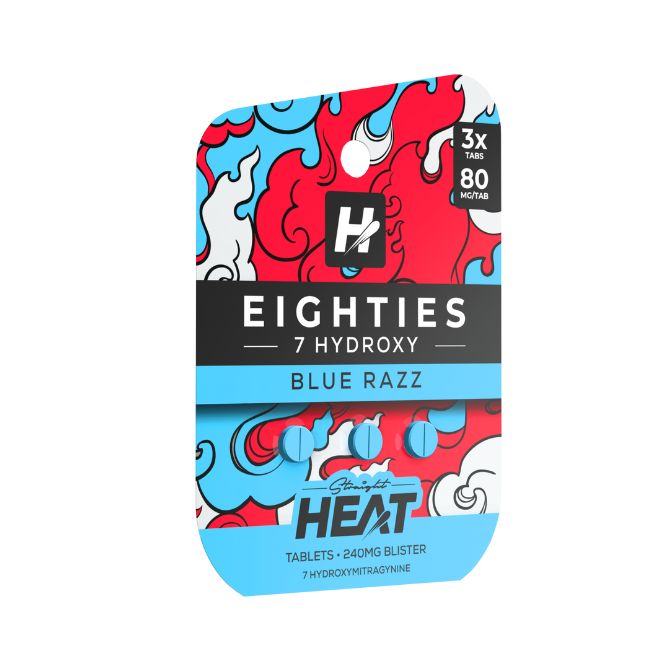 STRAIGHT HEAT EIGHTIES 7-HYDROXY 80MG PER TABLET 3CT/10PK - Image 6