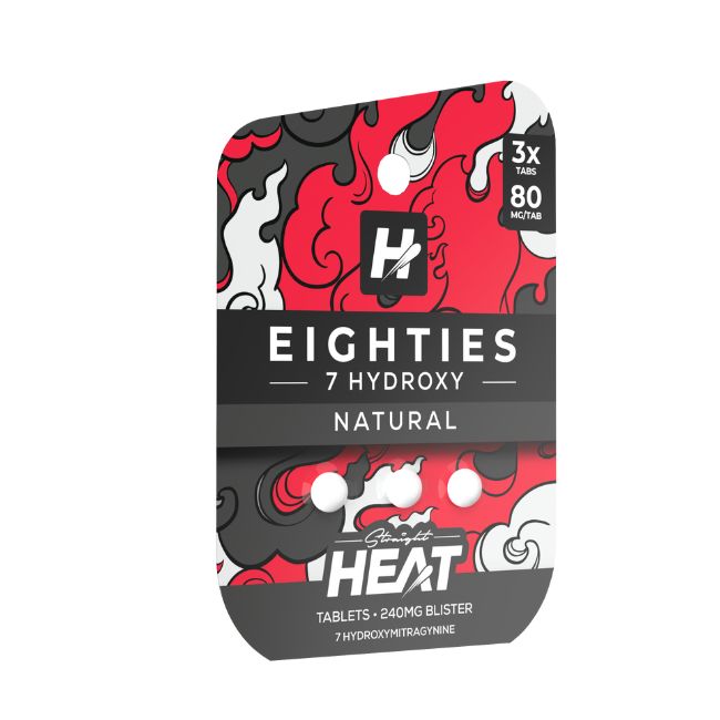 STRAIGHT HEAT EIGHTIES 7-HYDROXY 80MG PER TABLET 3CT/10PK - Image 7