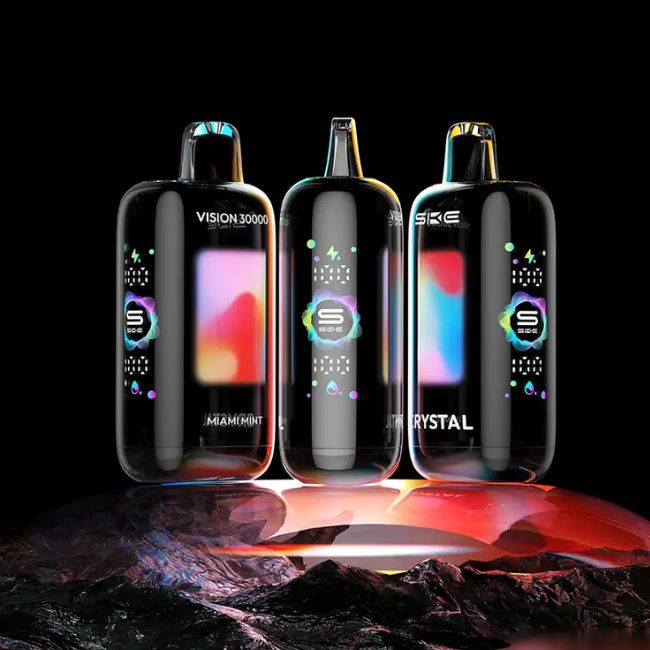 SKE CRYSTAL VISION 5% DISPOSABLE (100ML) POWER MODE 15K & ECO.MODE 30K PUFFS 5CT/ BOX - Image 5