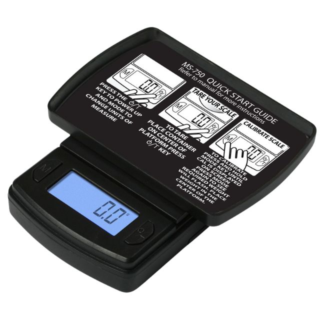 AWS MS750 DIGITAL POCKET SCALE 600 X 0.1G - Image 2
