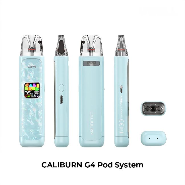 UWELL CALIBURN G4 1300mAH POD SYSTEM STARTER KIT - Image 2