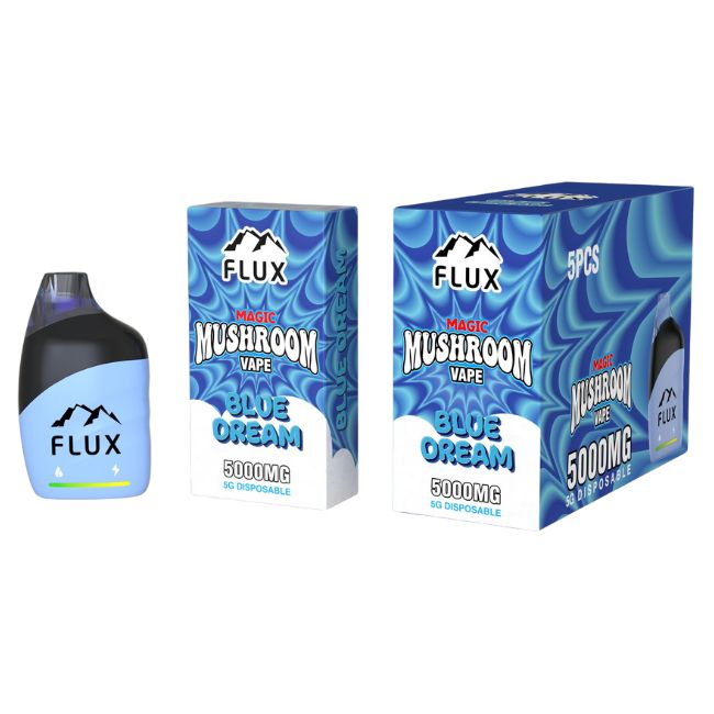 FLUX MAGIC MUSHROOM VAPE 5GM DISPO 5CT/ BOX - Image 2