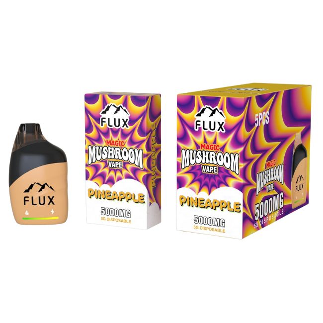 FLUX MAGIC MUSHROOM VAPE 5GM DISPO 5CT/ BOX - Image 3