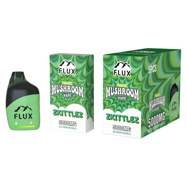 FLUX MAGIC MUSHROOM VAPE 5GM DISPO 5CT/ BOX - Image 5