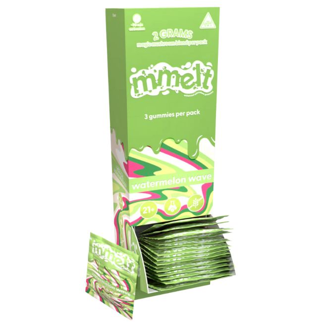 MMELT MAGIC MUSHROOM ENHANCED MICRODOSE 2GM X 3PK GUMMIES 20CT/ BOX - Image 2