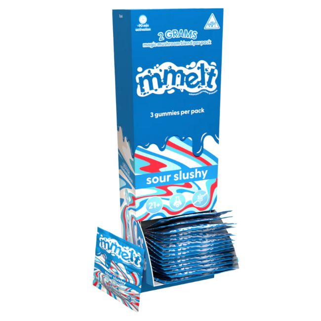 MMELT MAGIC MUSHROOM ENHANCED MICRODOSE 2GM X 3PK GUMMIES 20CT/ BOX - Image 4