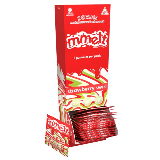 MMELT MAGIC MUSHROOM ENHANCED MICRODOSE 2GM X 3PK GUMMIES 20CT/ BOX - Image 5