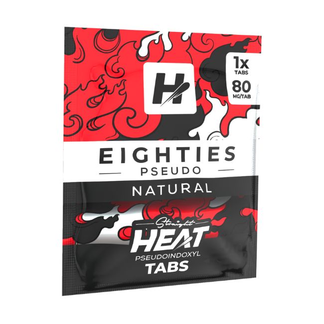 STRAIGHT HEAT EIGHTIES PSEUDO 80MG PER TABLET 1CT/25PK - Image 3