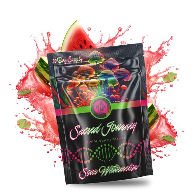SACRED JOURNEY PREMIUM MUSHROOM MICRO DOSE GUMMIES 30CT/10PK - Image 3