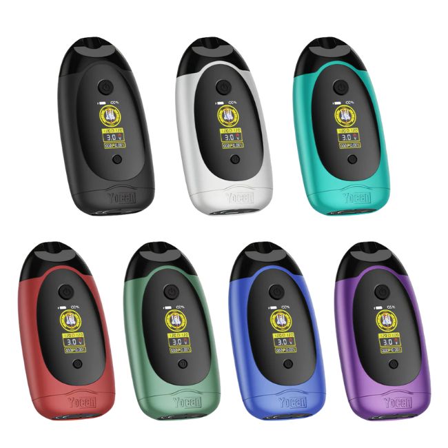YOCAN DUBB 510 THREAD 750mAH DUAL CART VAPE BATTERY - Image 2