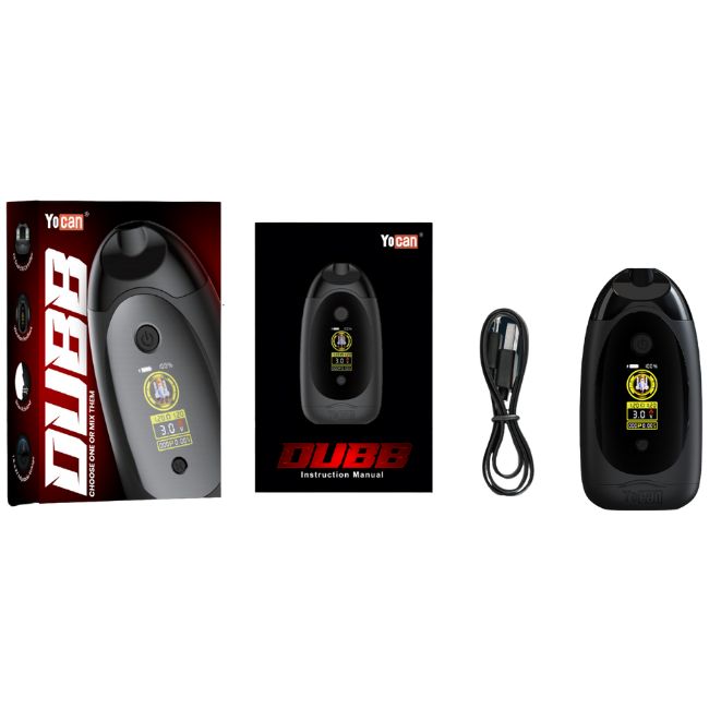 YOCAN DUBB 510 THREAD 750mAH DUAL CART VAPE BATTERY - Image 4