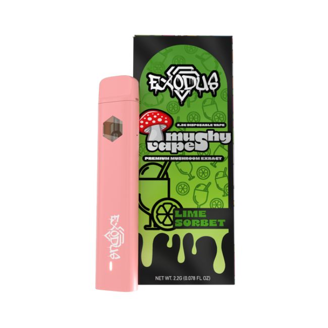 EXODUS MUSHY VAPE PREMIUM MUSHROOM EXTRACT 2.2GM DISPO 6CT/ BOX - Image 4