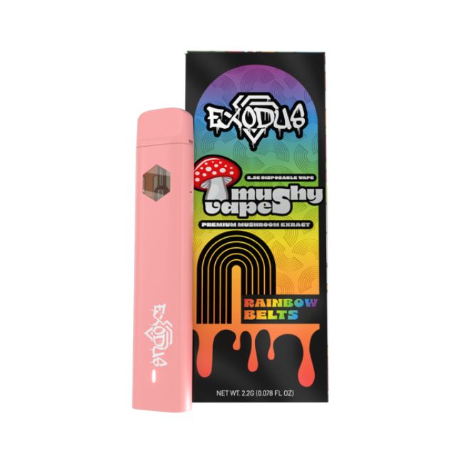 EXODUS MUSHY VAPE PREMIUM MUSHROOM EXTRACT 2.2GM DISPO 6CT/ BOX - Image 6