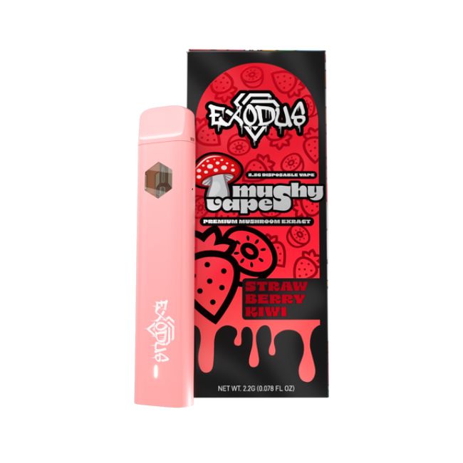 EXODUS MUSHY VAPE PREMIUM MUSHROOM EXTRACT 2.2GM DISPO 6CT/ BOX - Image 9