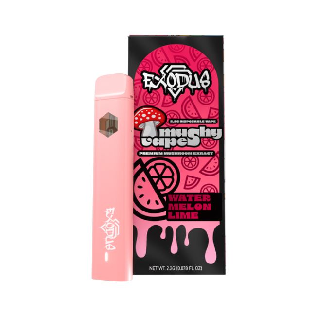 EXODUS MUSHY VAPE PREMIUM MUSHROOM EXTRACT 2.2GM DISPO 6CT/ BOX - Image 12
