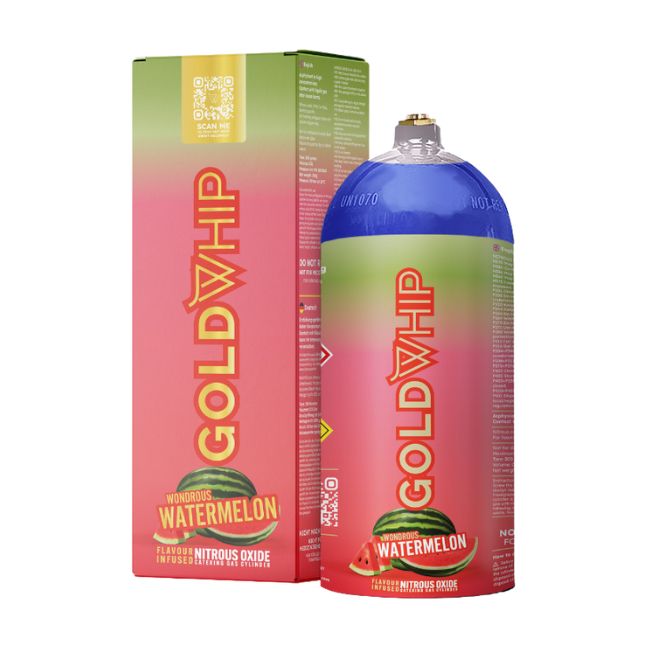 GOLD WHIP N2O 200G / 0.3L MINI TANKS WATERMELON+STRAWBERRY+BLUEBERRY+APPLE CHARGER 20CT/ BOX - Image 2