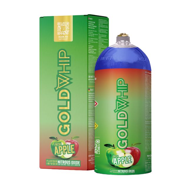GOLD WHIP N2O 200G / 0.3L MINI TANKS WATERMELON+STRAWBERRY+BLUEBERRY+APPLE CHARGER 20CT/ BOX - Image 5